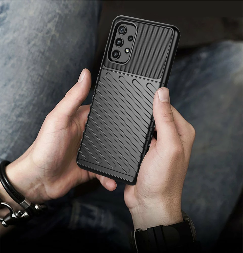 Mbështjellës Hurtel Thunder Case për Nokia 5.4, TPU, blu