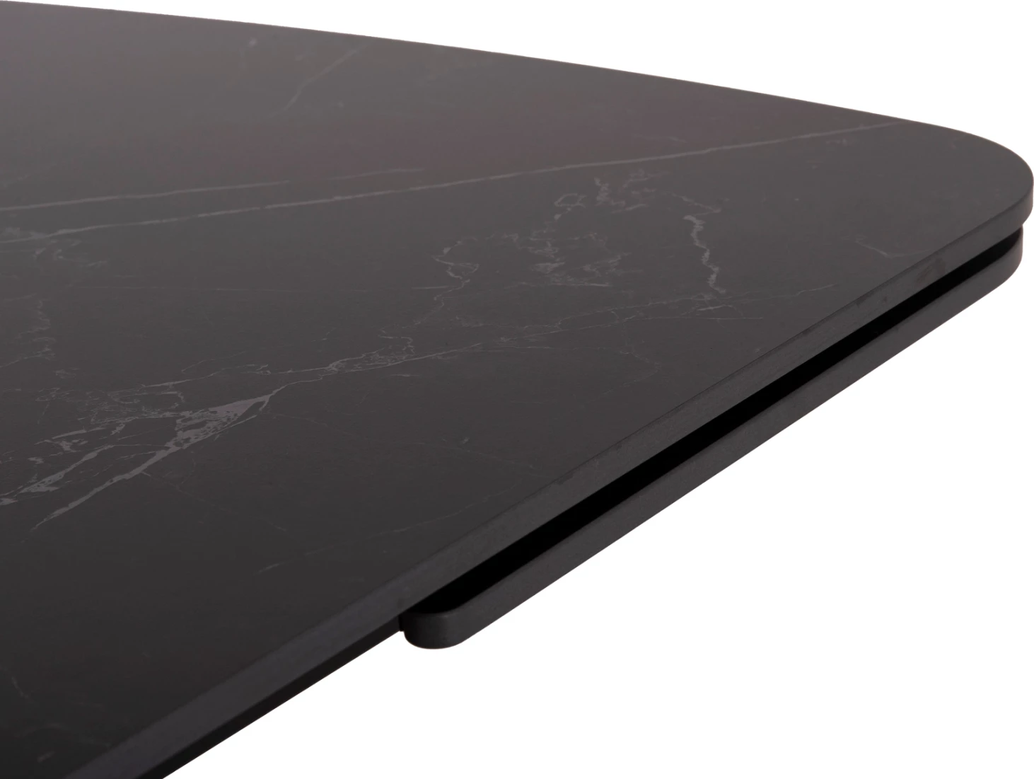 Tavolinë ngrënieje HORIZON, sipërfaqe qeramike, këmbë betule me faner frashëri, 180x90x76cm