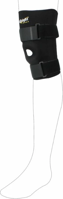 Mbështetëse gjuri Allright, unisex, e zezë