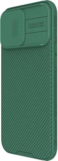 Mbështjellës Nillkin CamShield Pro për iPhone 16 Pro Max, i gjelbër