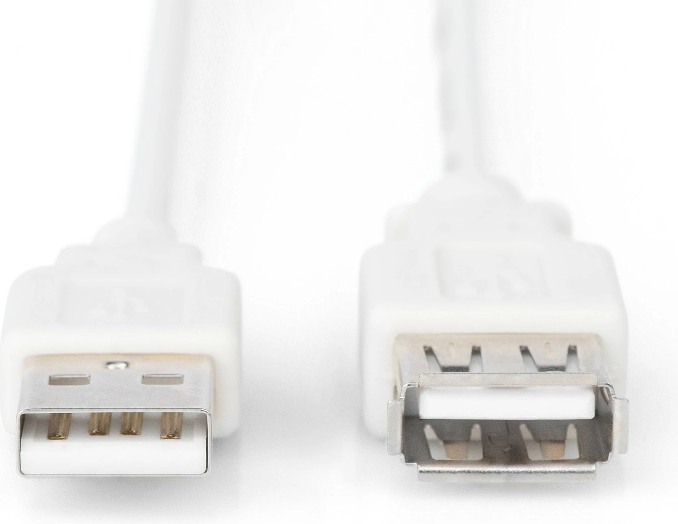 Kabllo zgjatuese USB 2.0 Digitus 1.8m, USB-A mashkull/femër, bezhë