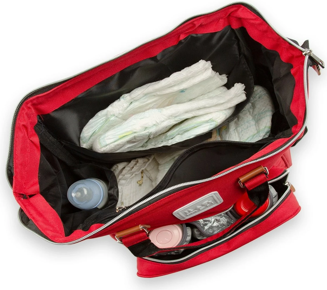 Çantë për pelena Zoozie Bags, e kuqe, 5163 - 62881