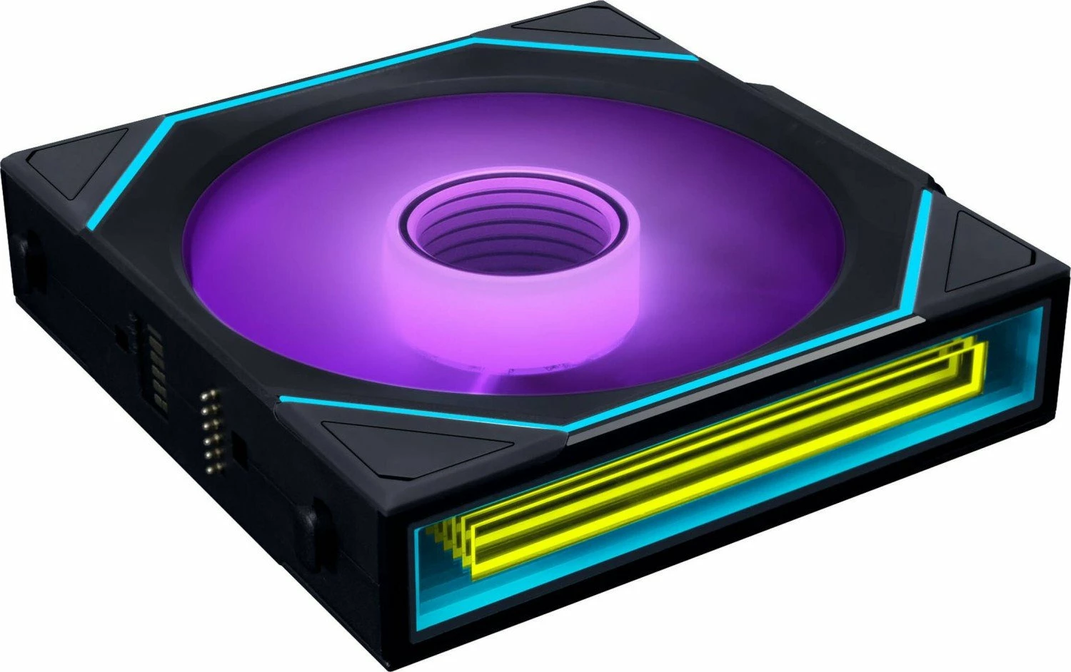 Ventilatorë PC Lian Li UNI FAN SL-INF120 ARGB Wireless Reverse Blade 120 mm 3-pack, zi