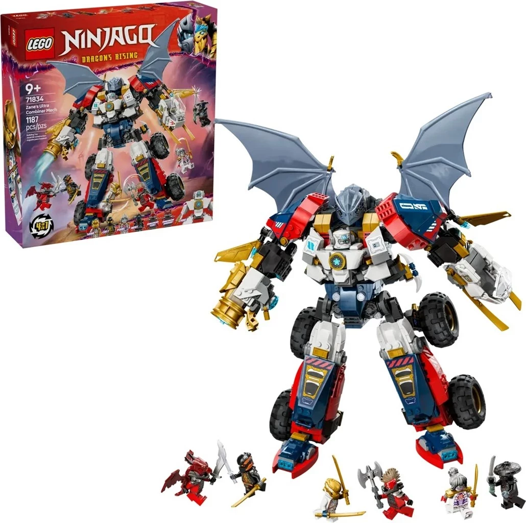 Set LEGO NINJAGO 71834 Zane's Ultra Combiner Mech