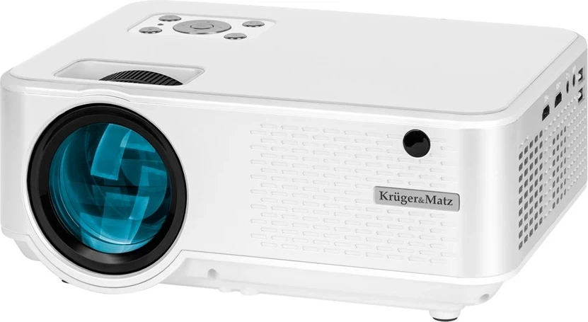 Projektor LED Kruger & Matz V-LED20, FullHD 1080p, i bardhë