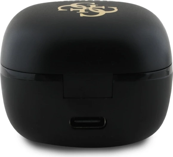 Kufje Bluetooth Guess GUTWSJ144ESK TWS me stacion karikimi, e zezë