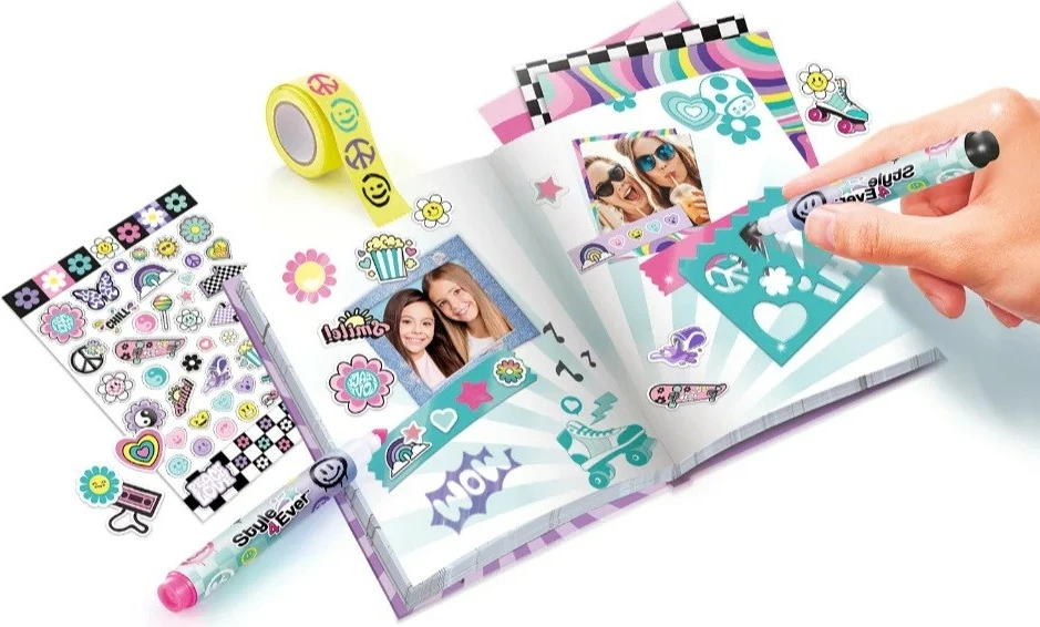 Set kreativ Epee Project Deko, ditar personal, me aksesorë, për vajza, shumëngjyrësh