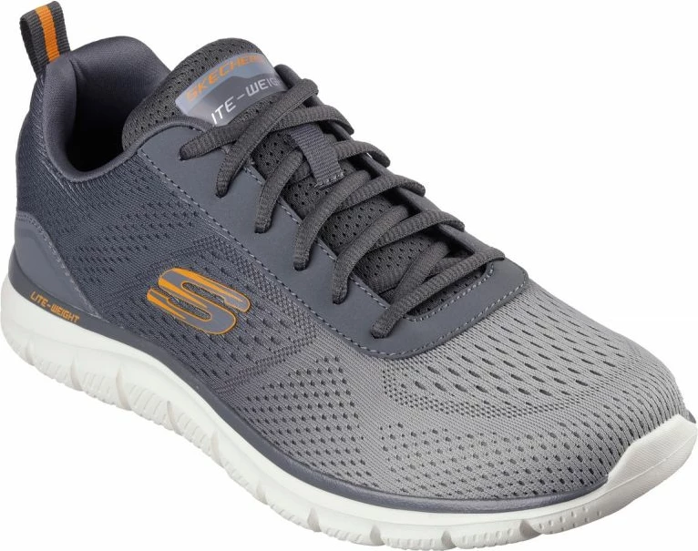 Atlete për meshkuj Skechers, të hirtë