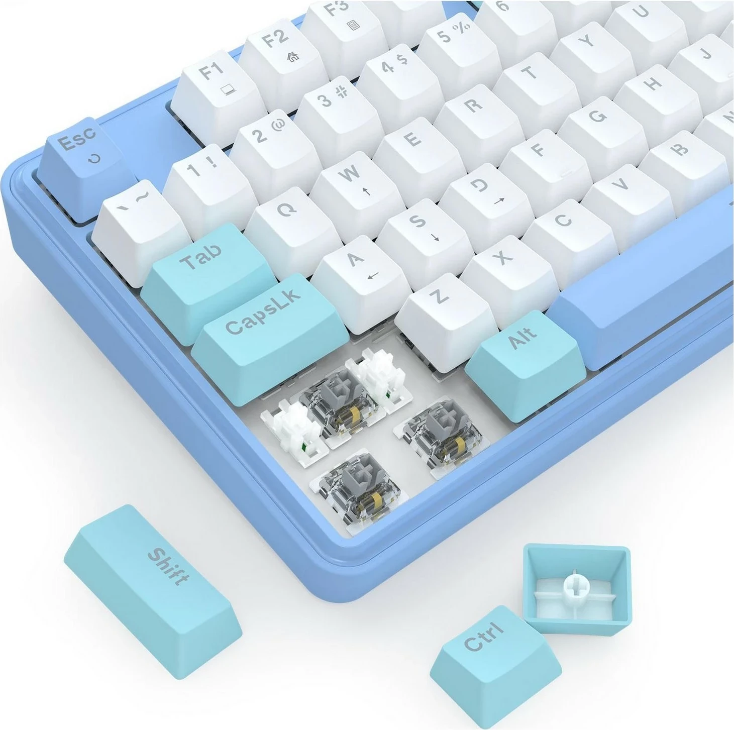 Tastierë Redragon K707WBB-RGB StarBlade, RGB, mekanike, e bardhë