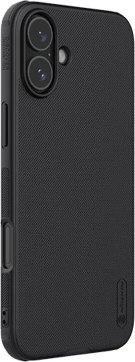 Mbështjellës Nillkin Super Frosted Shield Pro për iPhone 16 Plus, i zi