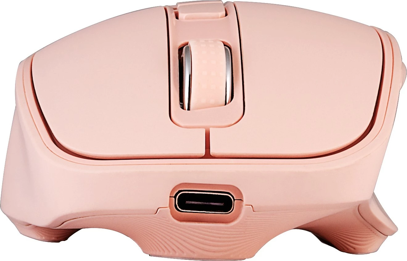 Maus wireless YENKEE SLIDER YMS 2080PK, 2400 DPI, 6 butona, Powder Pink