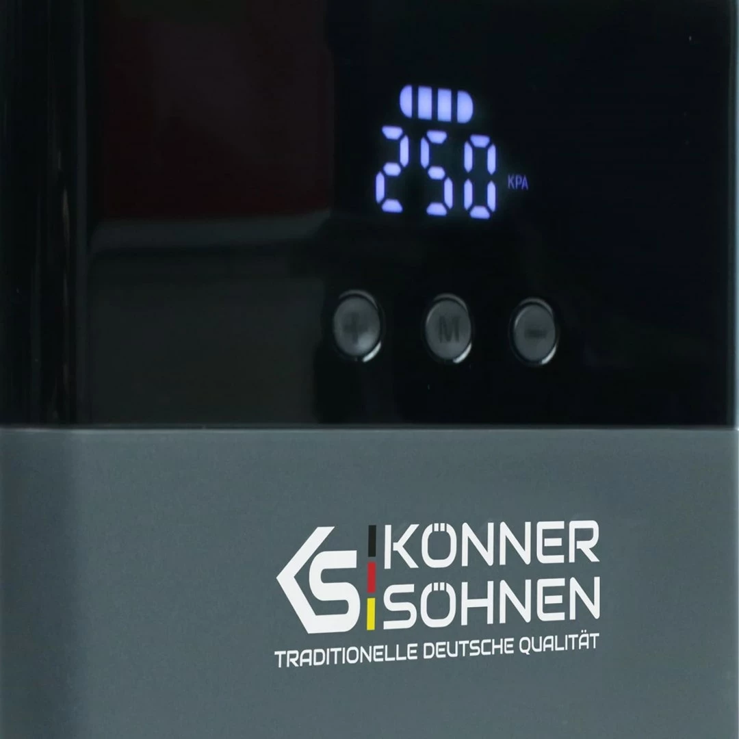 Pajisje startuese me kompresor Könner & Söhnen JSP-1200, E zezë
