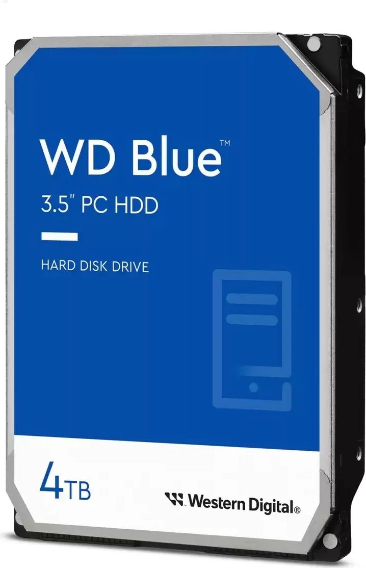 Hard disk Western Digital Blue WD40EZAX, 4 TB, 5400 RPM, 3.5", Serial ATA III