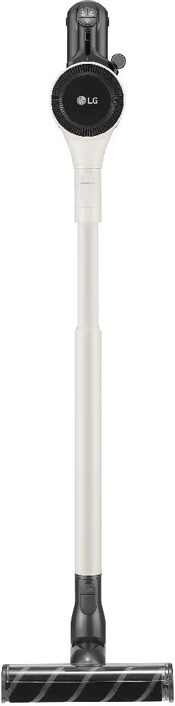 Fshesë me korrent vertikale pa kabllo, LG, A9T-PRIME1C CordZero All-in-One Tower, 2.5L, 260W, Wi‑Fi, deri 120 min, bezhë