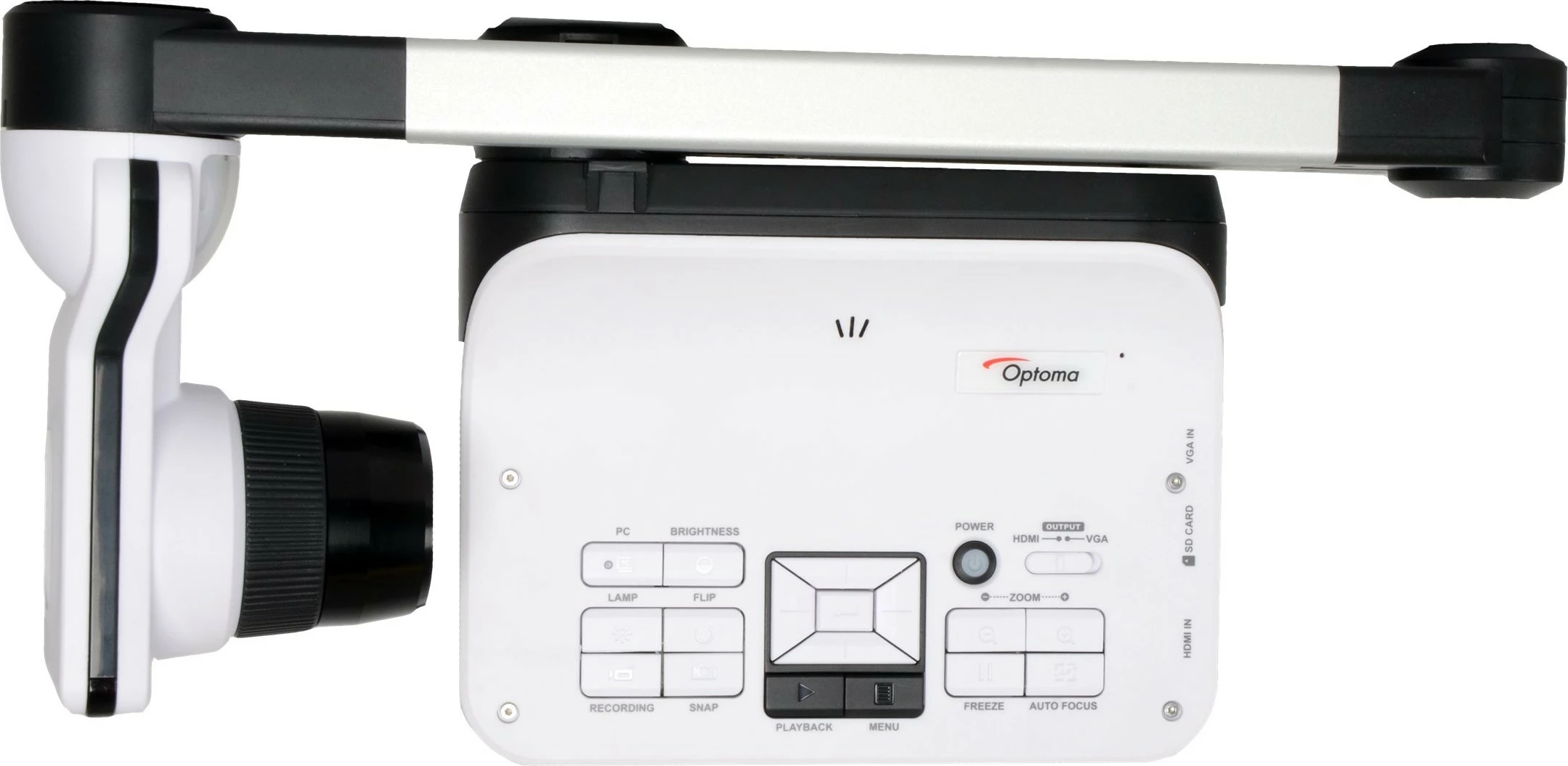 Kamerë vizualizuese Optoma DC556, 4K, 13 MP, zmadhim 17x, e zezë/bardhë