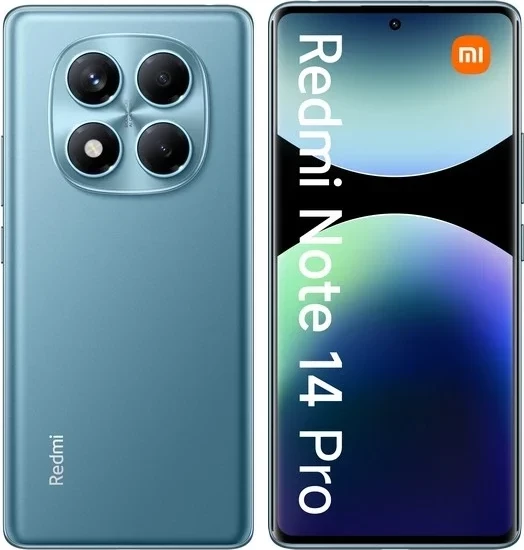 Celular Xiaomi Redmi Note 14 Pro, 6.67", 8+256GB, i kaltër