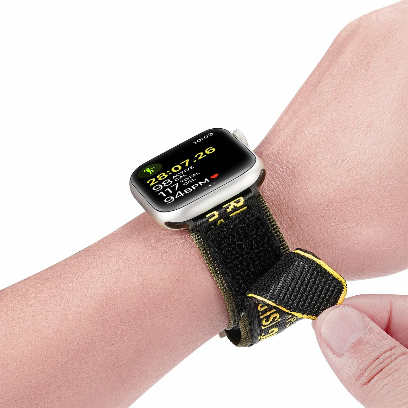 Rrip najloni për Apple Watch Dux Ducis Outdoor, 42/44/45/49mm, e verdhë