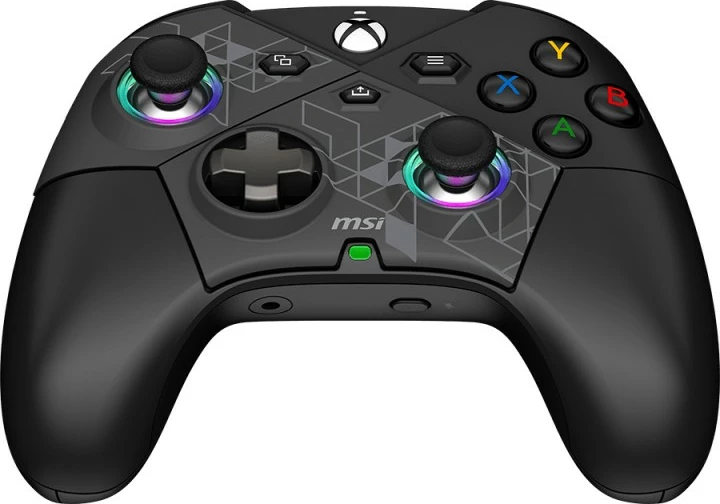 Gamepad MSI Force Pro W S10-43G0130-C54, wireless & me kabllo, 1000mAh, i zi