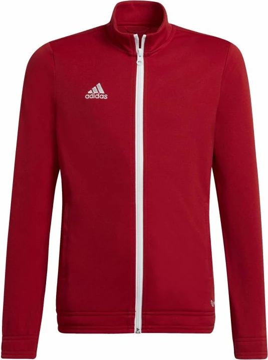 Duks pa kapuç për djem adidas Entrada 22 Track, ngjyrë e kuqe