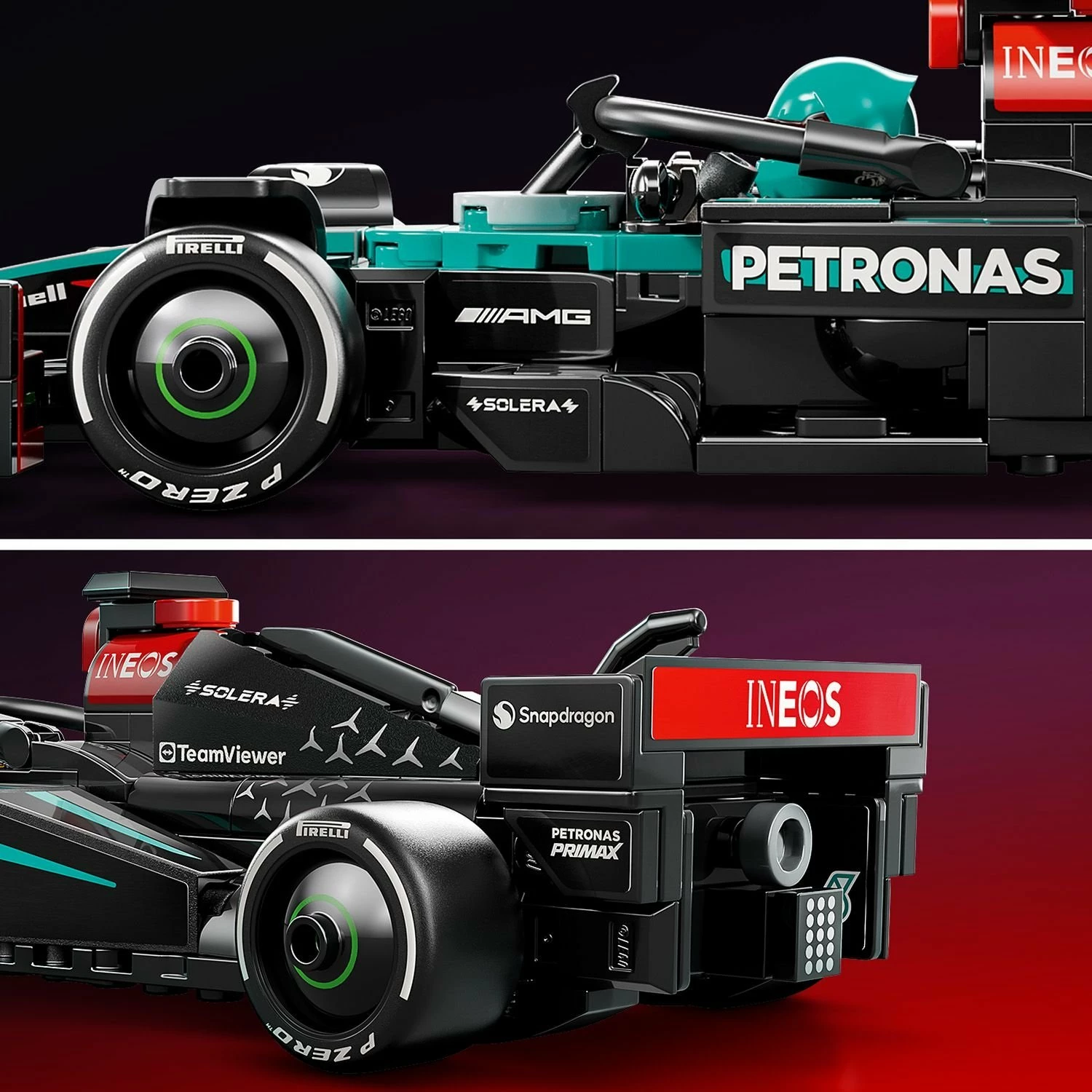Set ndërtimi LEGO Speed Champions 77244 F1 Mercedes-AMG W15, 267 pjesë, 1 minifigurë shoferi