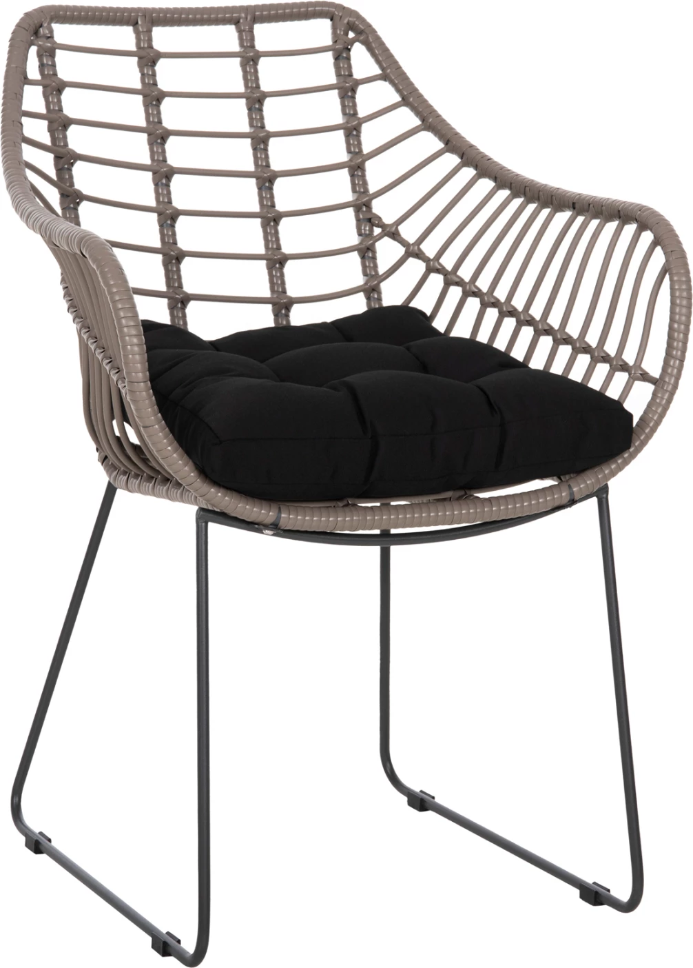 Karrige metalike FH5300.10 gri mocha mat me thurje 60x56x84cm