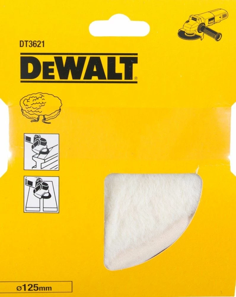 Mbulesë poliruese DeWalt DT3621 125 mm
