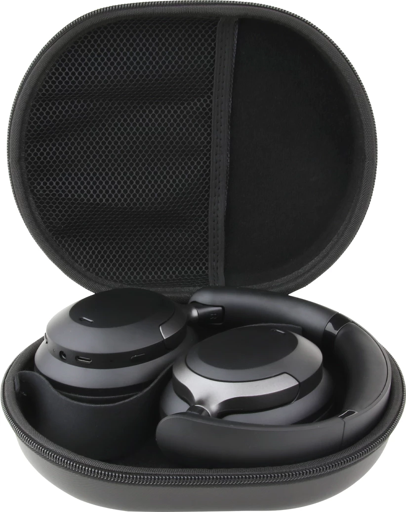 Kufje Bluetooth Moye Timbre 2 ANC, 55h, Bluetooth 5.4, të zeza