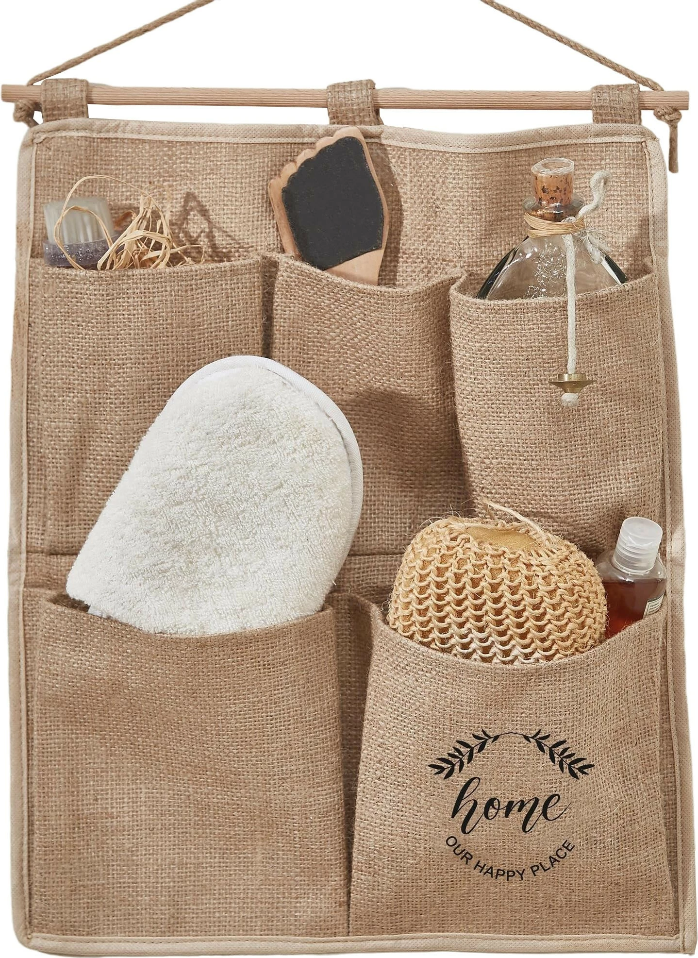 Organizues prej jute, ngjyrë kafe e çelët, Aberto Design, YLC407