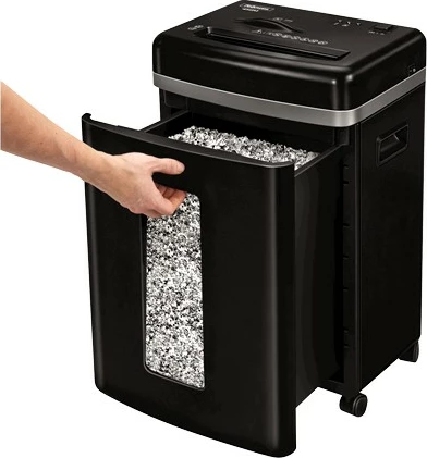 Shredder Fellowes Powershred 450M, micro-cut, 22L, 9 fletë, e zezë