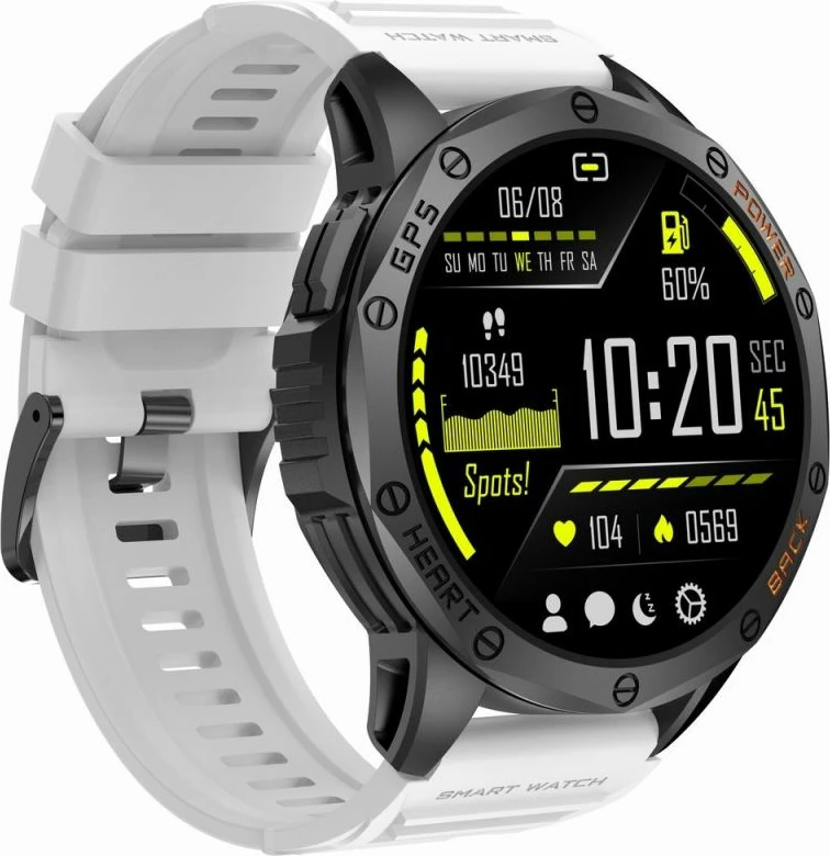 Smartwatch për meshkuj Gravity, e zezë