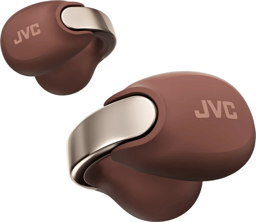 Kufje JVC HA-NP1TTU TWS earcuff, open-back, burgundy