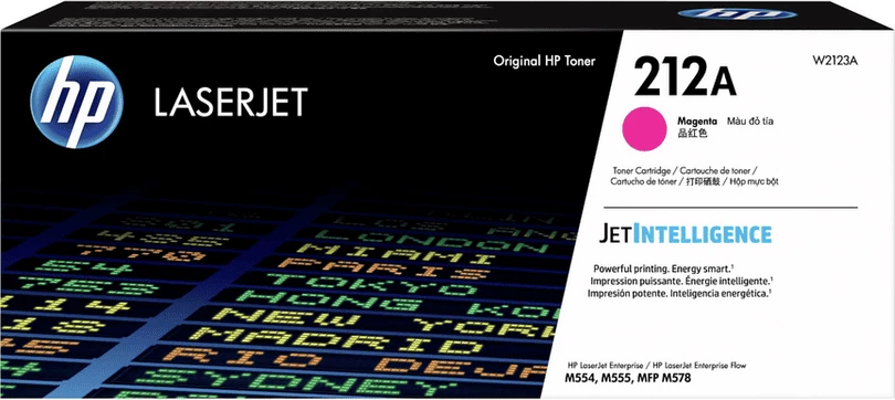Toner HP 212A W2123A rendiment 4500 faqe standard Magenta