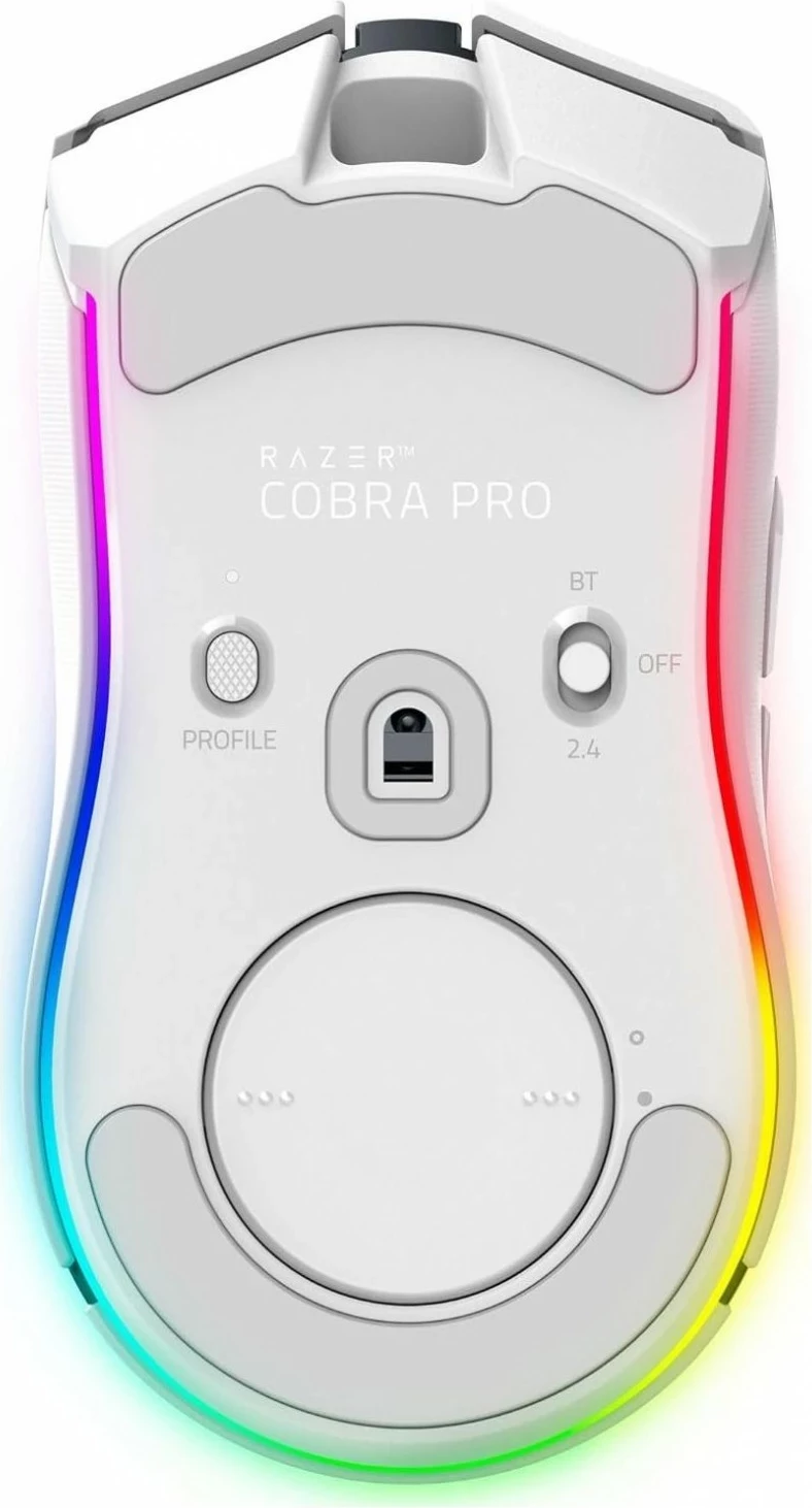 Maus Razer Cobra Pro, RGB, i bardhë