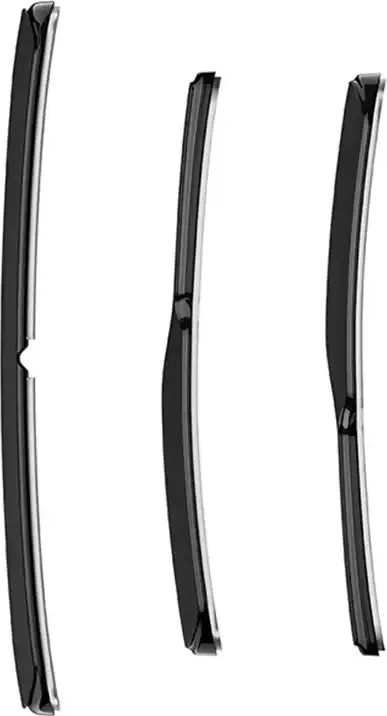 Set mbrojtës bumper për makinë Baseus T-Space, 6 copë, e zezë