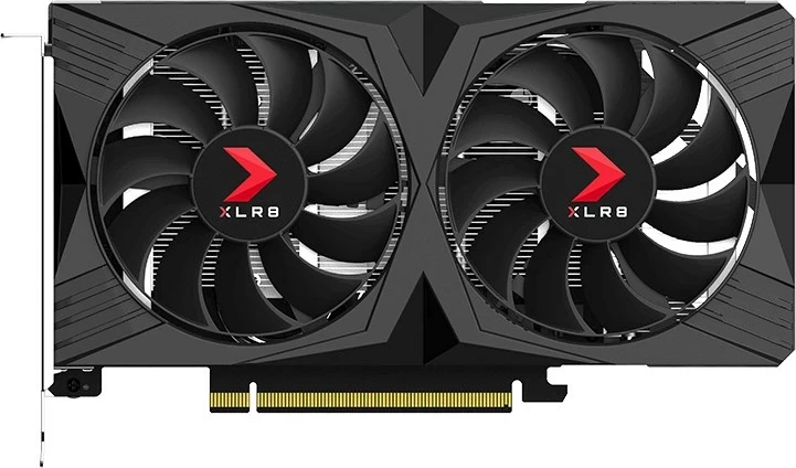 Kartelë grafike PNY GeForce RTX 4060 XLR8 Gaming VERTO, 8 GB, E zezë