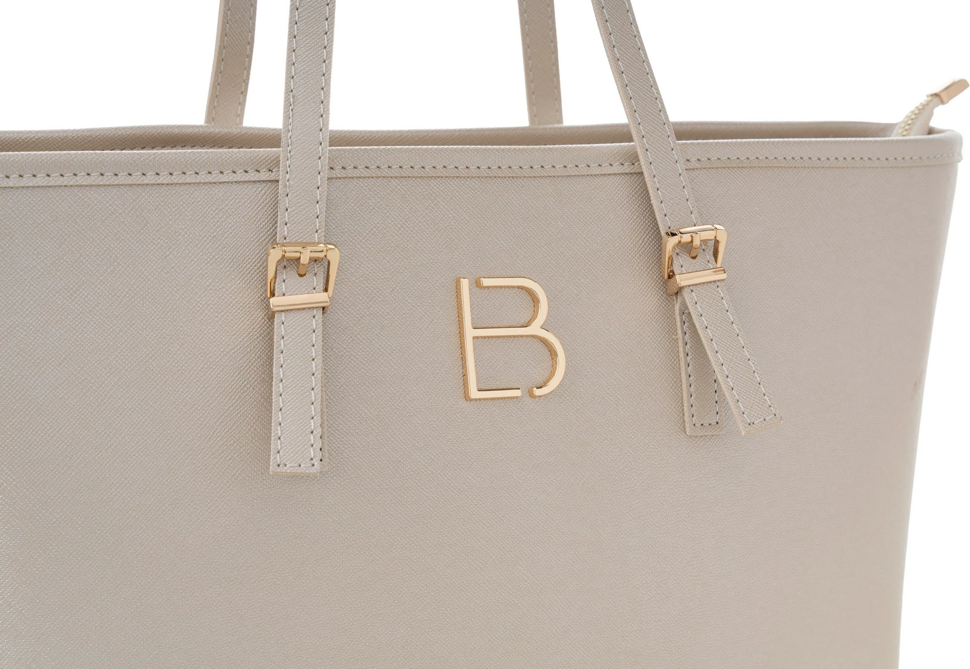 Çantë tote Lucky Bees, ngjyrë bezhë, 1247 - Regeta Gold