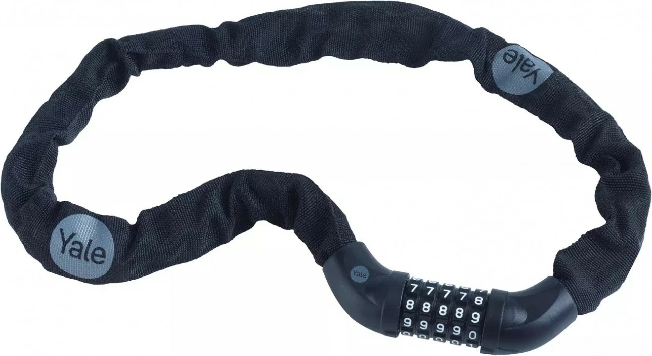 Zinxhir sigurie me bravë kombinimi YALE HOME YCHC0/6/90/2, 900 mm, i zi