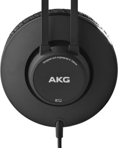 Kufje AKG K52 me kabllo, për skenë/studio, të zeza