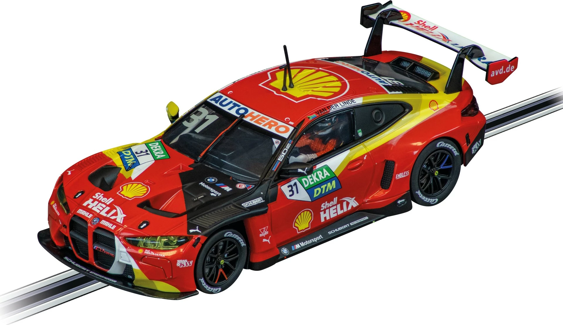 Set garash Carrera Full Speed, vetura garash & pista, 10 vjeç, Shumëngjyrësh