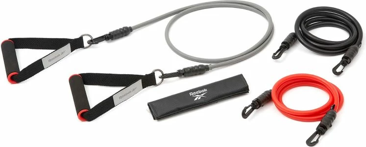 Atlete për stërvitje Reebok, të zeza dhe të kuqe