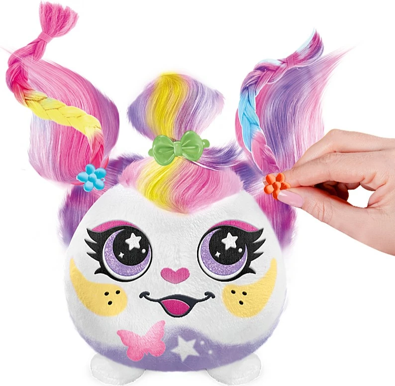 Set lodër pelushi Epee Project Plusz Fryzurki me airbrush dore, shumëngjyrësh