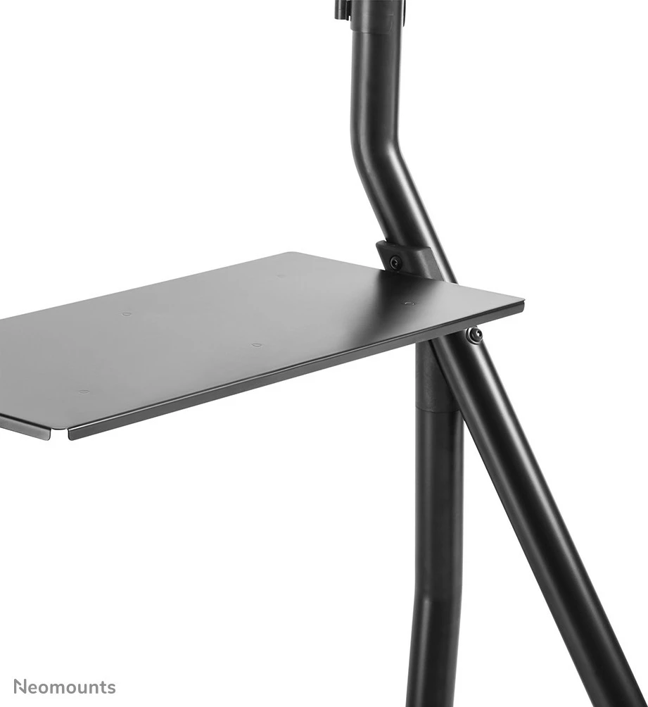 Karrocë TV Neomounts NS-M3800BLACK, për ekrane 60-100 inç, rregullim lartësie, ngjyrë e zezë