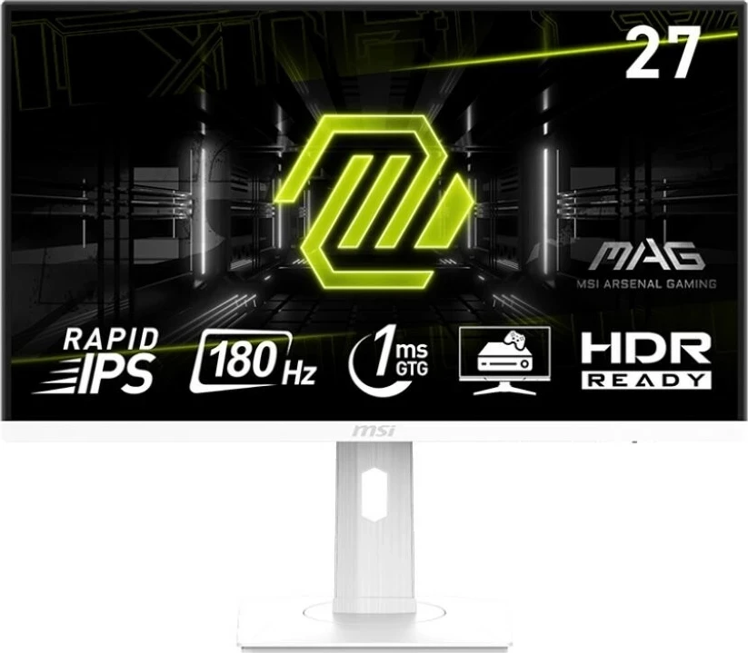 Monitor MSI MAG 274PFW, 27 inch, Full HD, i bardhë