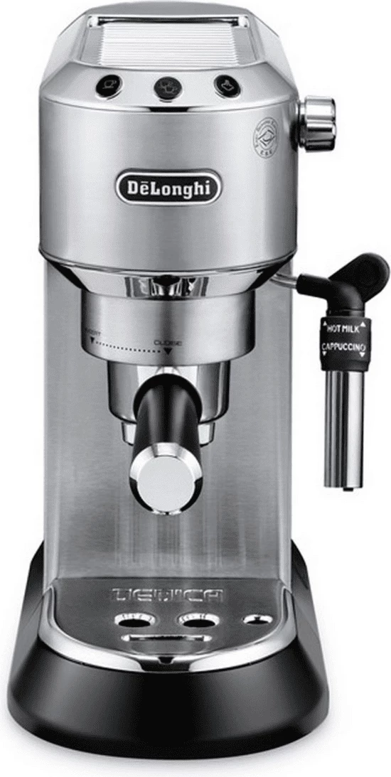 Makine espresso me portafilter, De'Longhi Dedica EC685.M, kompakte, argjendtë