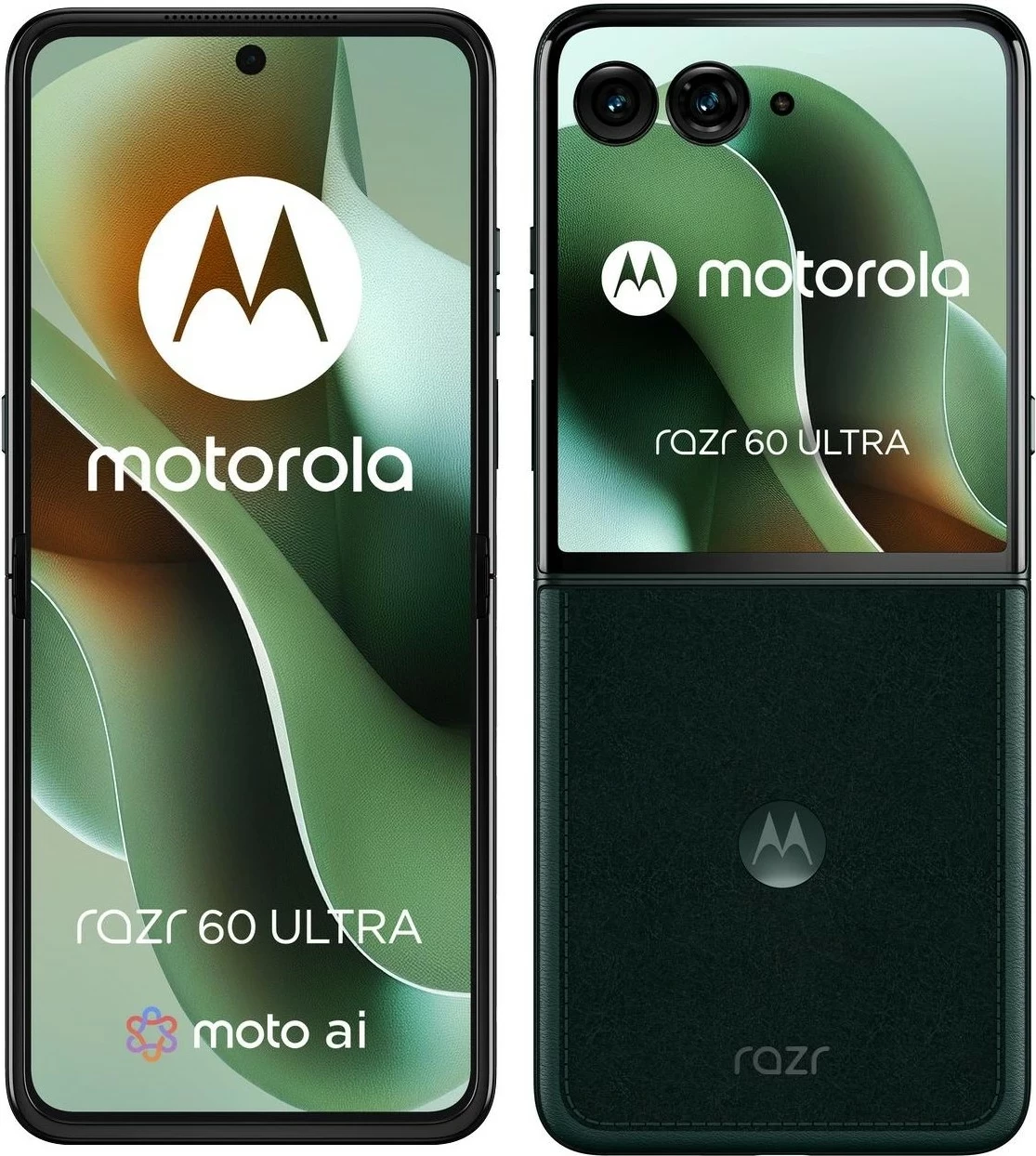 Celular Motorola razr 60 Ultra 16/512GB Scarab i gjelbër