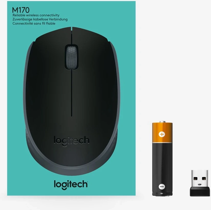 Maus Logitech B170, Wireless, i zi 