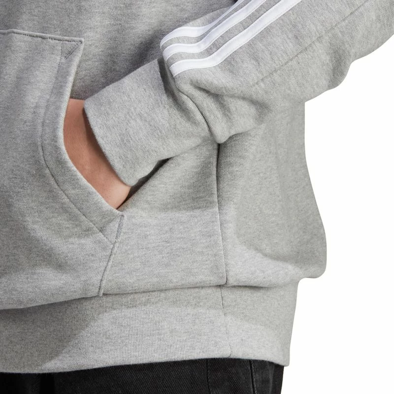 Duks me kapuç adidas për meshkuj, gri
