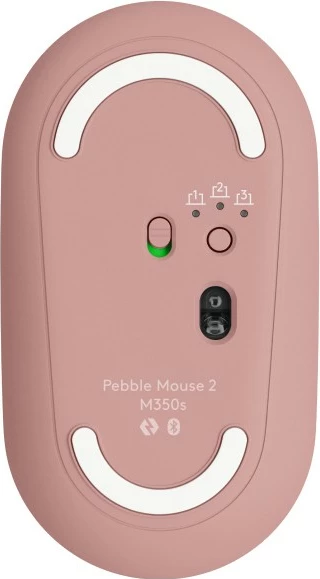 Set tastierë dhe maus Logitech Pebble 2 Combo US rozë