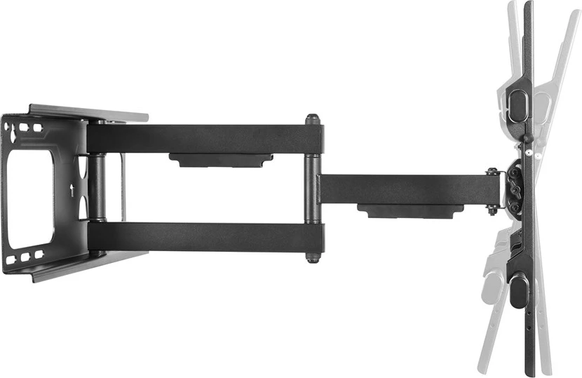 Mbajtës muri për TV Cabletech UCH0205, 37-70 inç, VESA 600x400, i zi