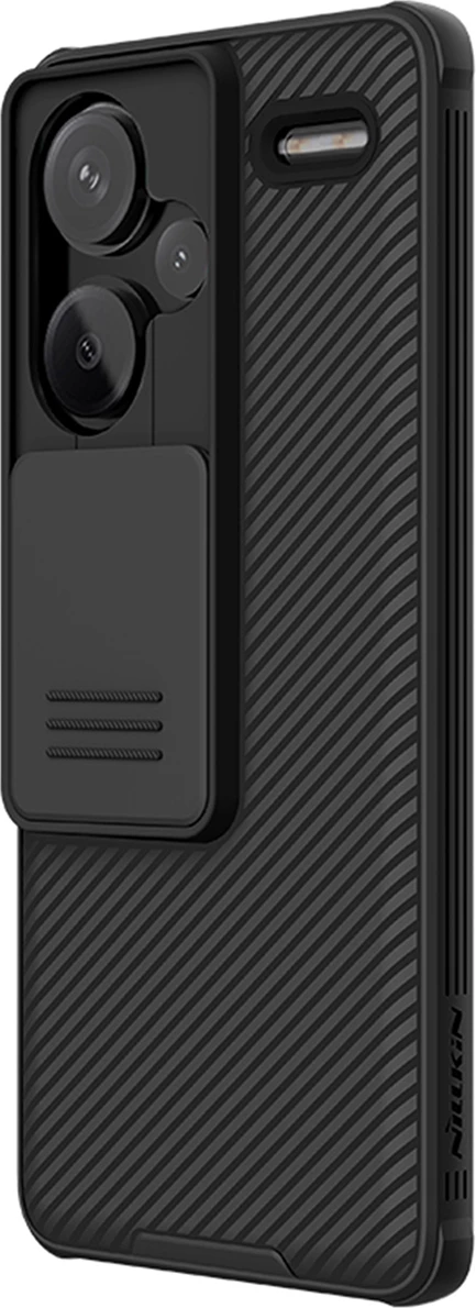 Mbështjellës Nillkin CamShield Pro për Xiaomi Redmi Note 13 Pro+ 5G, i zi